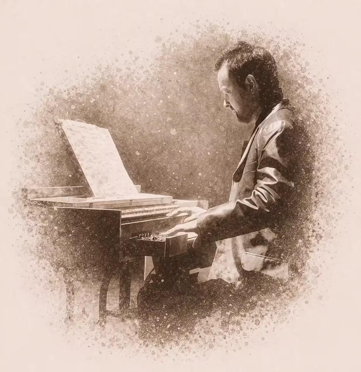 Portrait de Thierry Besançon, musicien